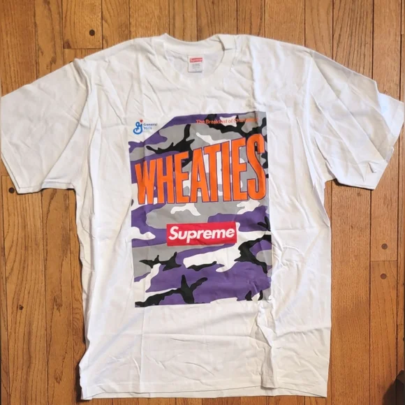 Supreme | Shirts | Supreme Wheaties Tee | Poshmark 